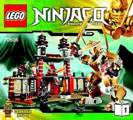 Lego Ninjago Temple of Light instructions, Lego 70505