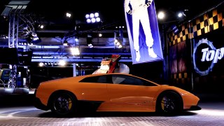 Forza 4 - Lamborghini Murcielago LP670-4 SV - Power Lap Time - Top Gear EP 22