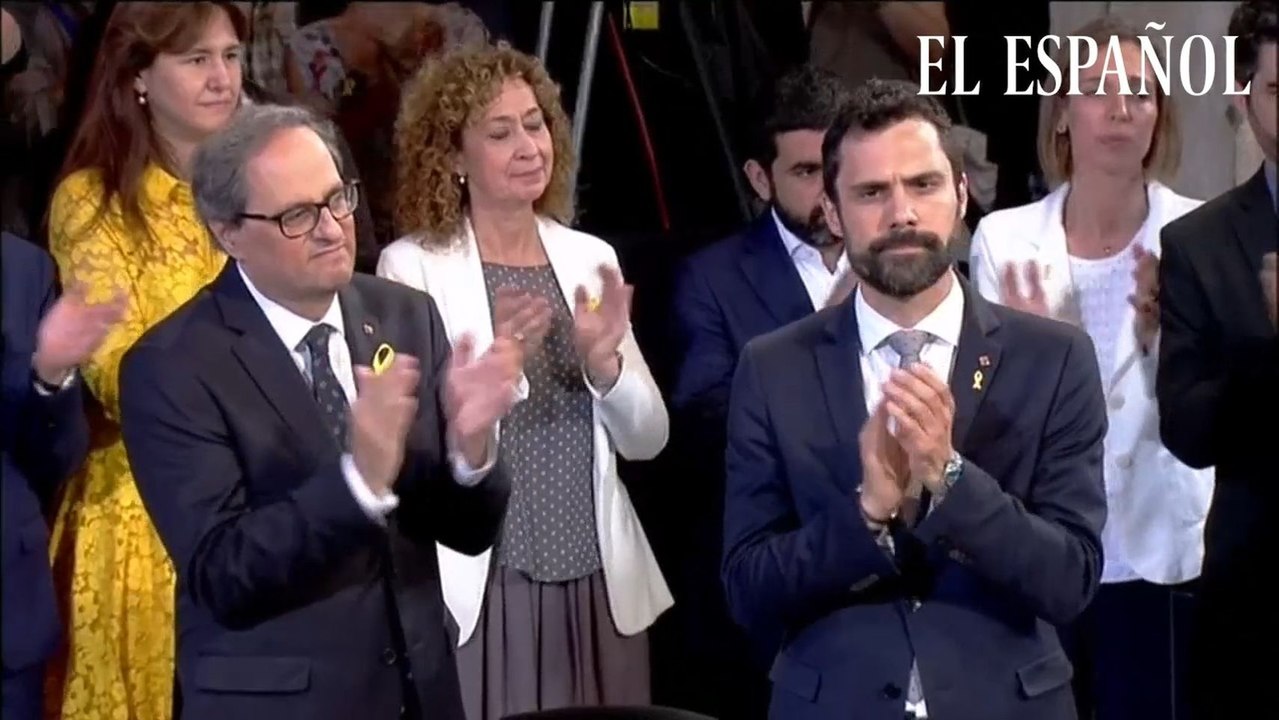 Los 13 'consellers' de Torra toman posesión