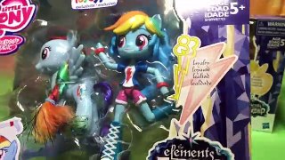 Hasbro SDCC TRU Exclusive My Little Pony Elements of Friendship Rainbow Dash MLP n EG Set QuakeToys