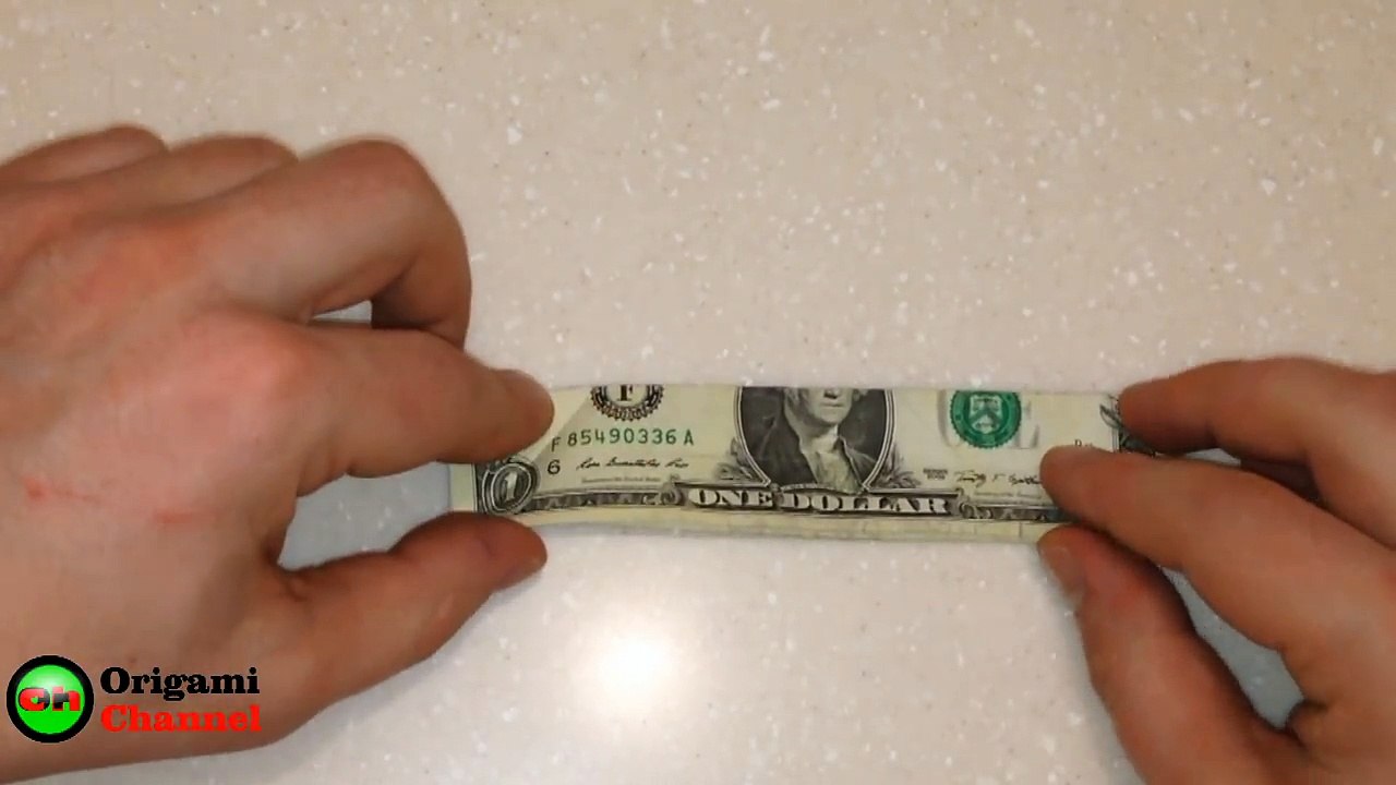 Оригами из денег. Кошка оригами. Dollar Origami.