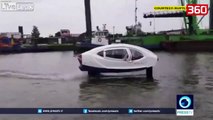 Francezët shpikin taksinë fluturuese, mund të notojë në ujë dhe të fluturojë (360video)