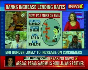 Télécharger la video: Loans on EMI to get costly as SBI, PNB, HDFC, and ICICI, have increased lending rates