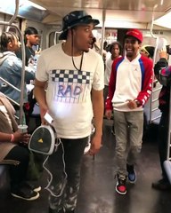 Kid The Wiz | #PushBackChallenge | NYC Subway