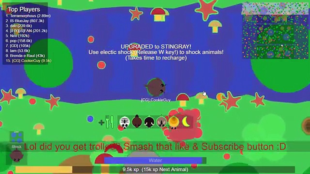 MOPE.IO RIVER ANIMALS | ALL RIVER ANIMAL IDEAS | MOPE.IO NEW UPDATE(Mope.io)