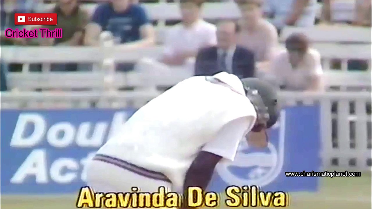 Arevinda de Silva Test Debut vs England at Lords One off Test in Aug 1984
