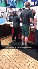 A Heavy Fight At Mcdonald Between Two Ladies