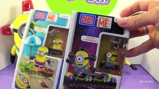 Minions Mega Bloks Blind Boxes Opening + Playset Despicable Me Reviews! by Bins Toy Bin