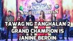 Janine Berdin is Grand Champion of Tawag ng Tanghalan 2 + Rankings & Scores Revealed