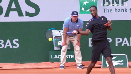 Roland Garros 2018 : Gael Monfils debreake !