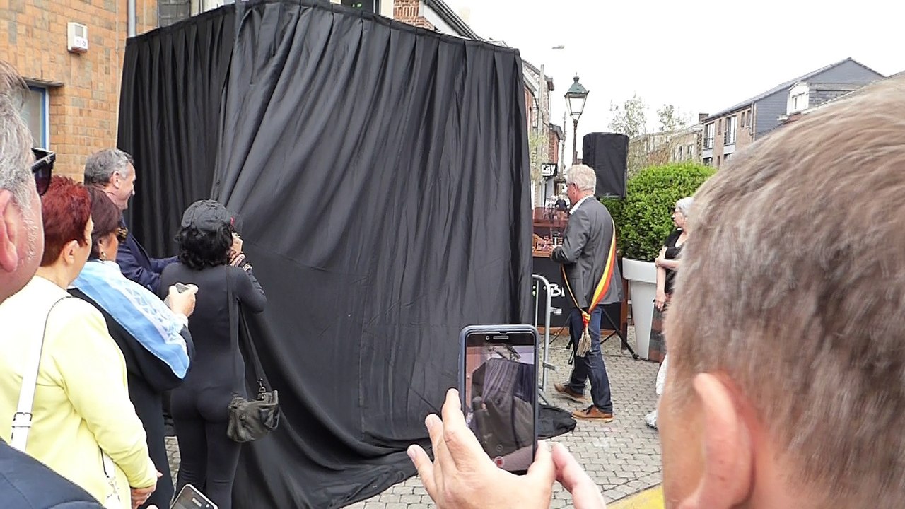 Un square en hommage à Mario Guccio à Blegny