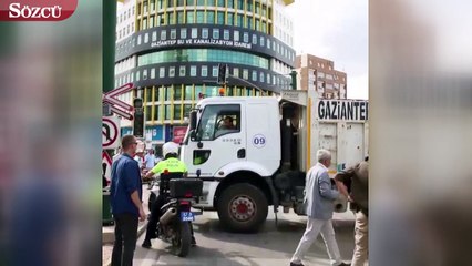 Gaziantep’te skandal: Akşener’in önü çöp kamyonu ile kesildi
