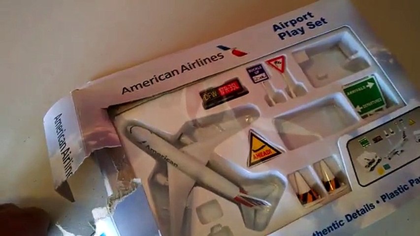 American Airlines Airport Play Set -Airplane Toys - Toy Videos For