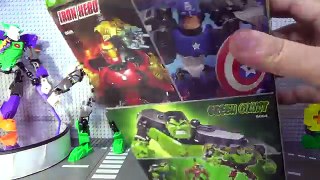 Decool 헐크 액션 피규어 레고 짝퉁 조립 리뷰 Lego knockoff 4530 Marvel Super Heroes The Hulk