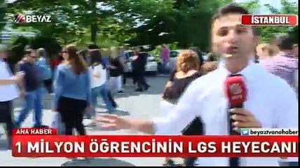 LGS bugün ilk kez yapıldı