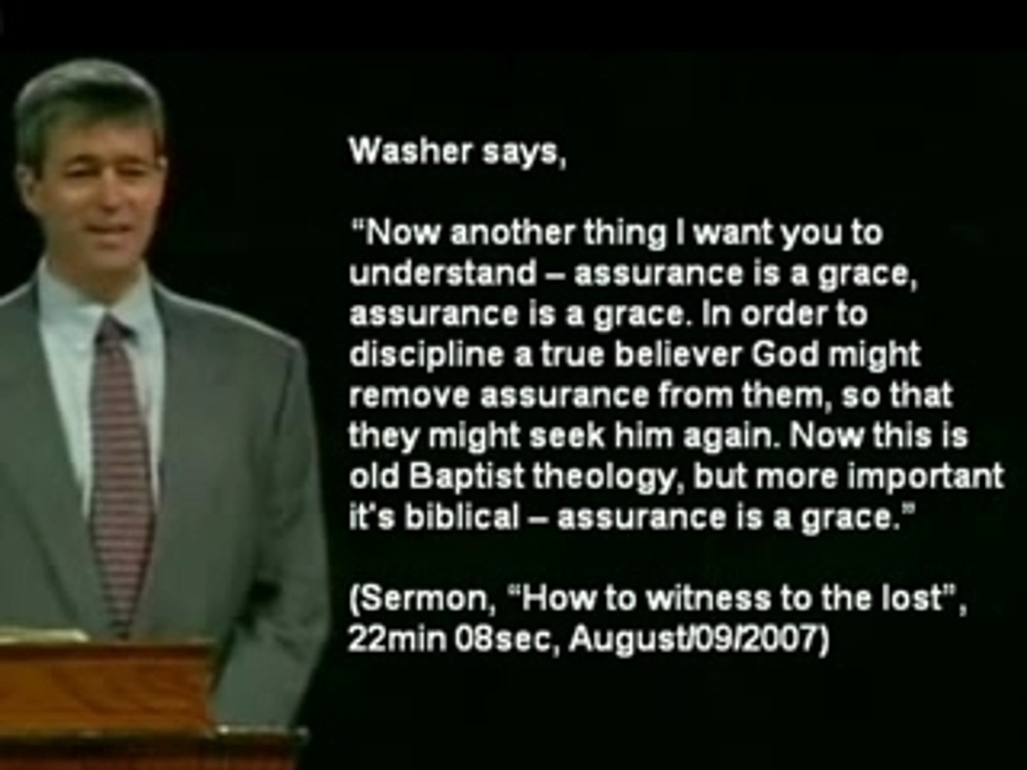 Paul Washer says God Blackmails (in a Heart Cry Sermon) - video Dailymotion
