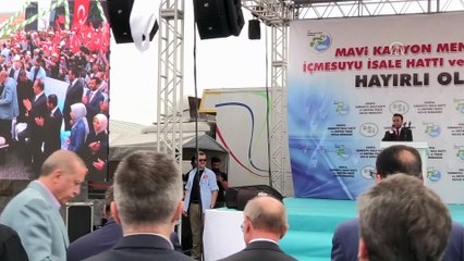 Cumhurbaşkanı Erdoğan: 'Bu projenin toplam yatırım bedeli 650 milyon lira' - KONYA