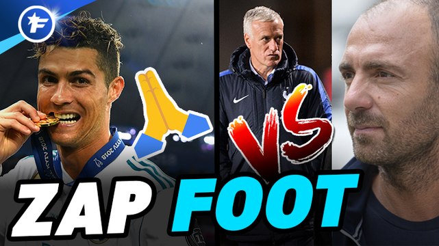 Zap Foot : Dugarry se lâche sur Deschamps, CR7 se fait pardonner