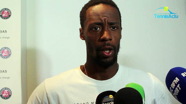 Roland-Garros 2018 - Gaël Monfils : Chapeau à David Goffin, c'est un grand champion !