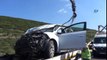 Gebze-Orhangazi-İzmir Otoyolunda Otomobil Şarampole Uçtu: 1 Ölü