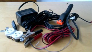 How to charge two batteries with one Deltran Battery Charger jr Part One