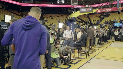 Jalen Rose and Michelle Beadle NBA Finals vlog: Live reaction to JR Smith’s mistake | Get Up! | ESPN