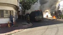 Valparaíso: Enfrentamientos y barricadas se registran en el Liceo Eduardo de La Barra