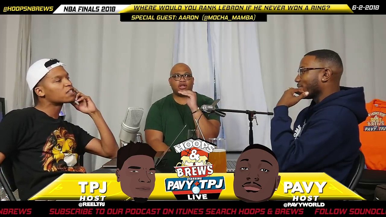 Would LeBron Be Top 10 with No Rings ? | Hoops N Brews