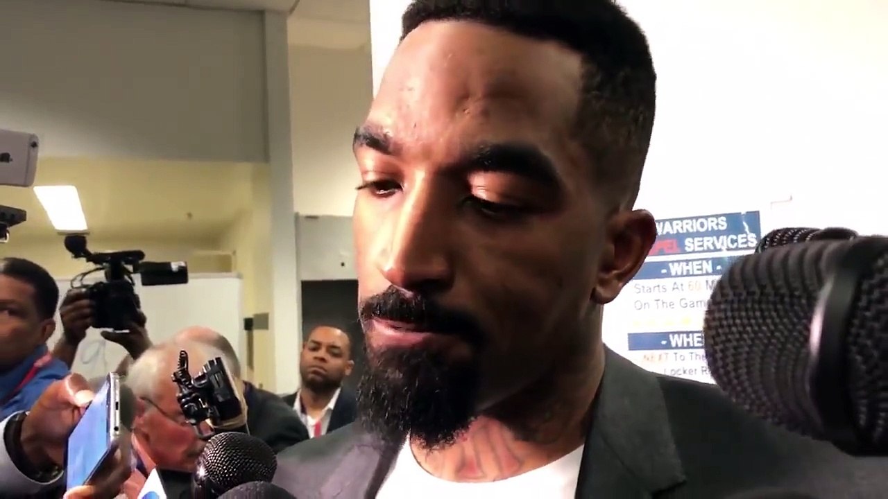 JR Smith says he knew the game was tied at the end of regulation. Was preparing for a timeout