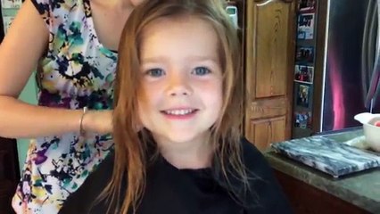 LITTLE GIRLS CUTE HAIRCUT