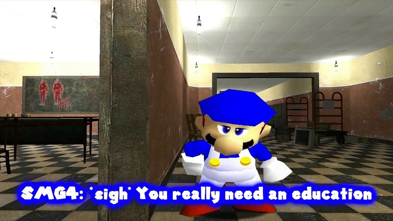 Smg4 If Mario Was In Baldis Basics Dailymotion Video