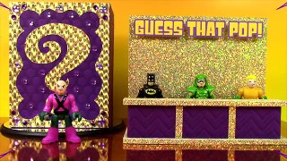 Guess That Pop! With Lex Luthor, Batman, Green Arrow, And Aquaman, Imaginext Game Show
