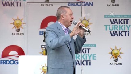 Cumhurbaşkanı Erdoğan: "Sayın İnce, Özgürlük Bu. Lafla Olmuyor, İcraatla Oluyor"