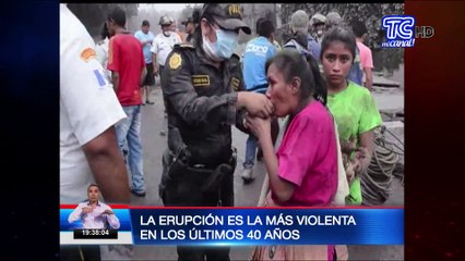 Télécharger la video: Impactantes imágenes de las consecuencias que dejó el volcán en Guatemala