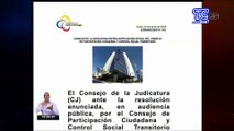 Miembros de consejo de la judicatura se pronuncian