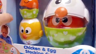 Chicken & Egg Stacking Cup Playset - Little Learner Video
