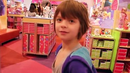 American Girl Store in Denver and how to make an American Girl DIY Craft- Day 551 | ActOutGames