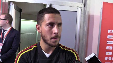 Eden Hazard: "Le moins bon, c'est la blessure de Vincent"