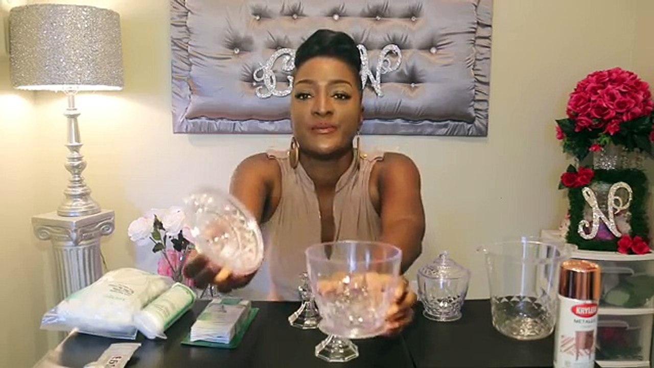 DIY DOLLAR TREE 3 Piece Bathroom Container Organizer | Cotton Balls & Q-Tip Holder | Brush & Comb