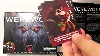 Ultimate Werewolf Deluxe Edition Opening