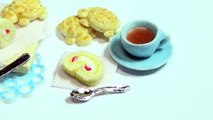 Miniature Kawaii Roll Cake & Turtle Melon Pan; Japanese inspired polymer clay turorial