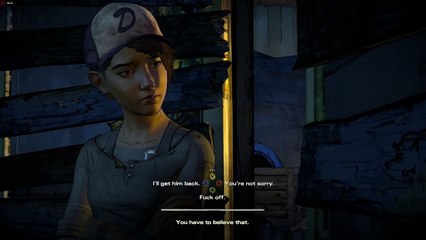 Scumbag Clem vs Ava, thicker than water days The Walking Dead New Frontier