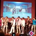 BTS fansign - Jhope imitando o jimin dançando