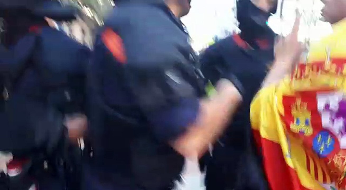 Incidentes en Mataró entre Mossos y CDR
