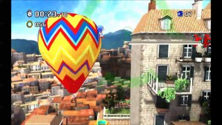 Sonic Generations Unleashed Project - ROOFTOP RUN Classic GamePlay