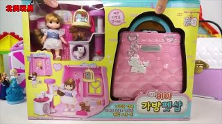 粉紅豬小妹與美美洋娃娃的寵物醫院手提包玩具