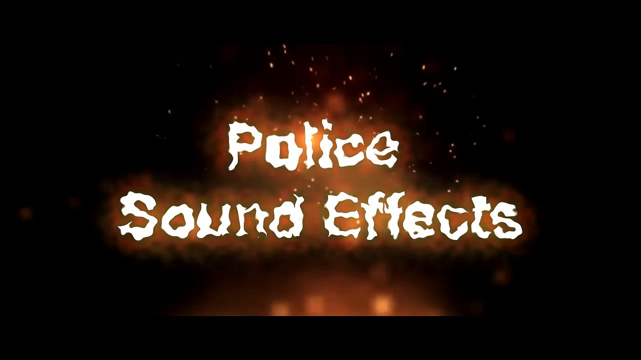 Police Sound Effects