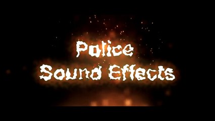 Police Sound Effects