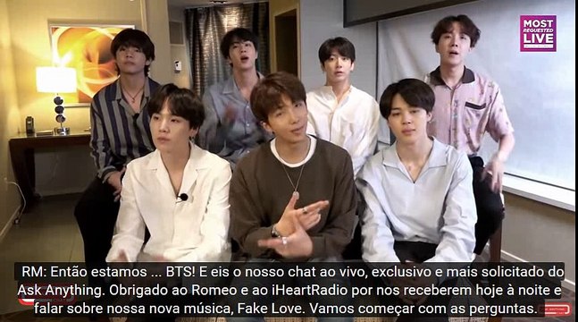 BTS responde perguntas de fãs no Most Requested Live LEGENDADO