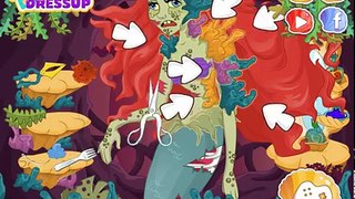 La Sirena Ariel zombi maldición (Ariel Zombie Curse) - Juegos de Princesa Disney